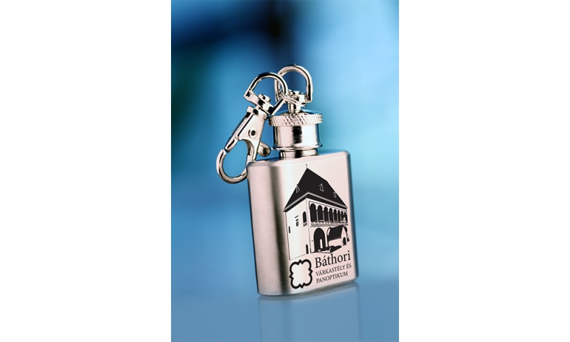 Mini fém flaska karabinerrel