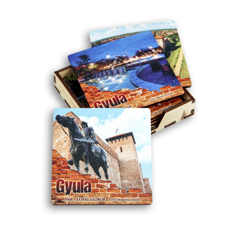 Poháralátét szett